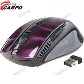 Mouse USB sem fio, para PC portátil - Black CMS-71914 Roxo