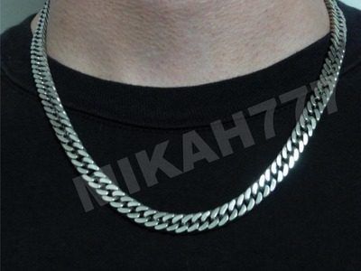 Corrente Masculina Grumet 100% Aço Inox (cirúrgico) 9mmx55cm