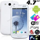 Smartphone Android 4.0 Dual-core, GPS WiFi , Câmera de 8MP