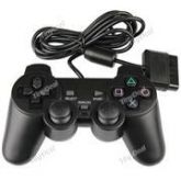 Controle Dual Black analógico para Sony PlayStation 2 GP2-15